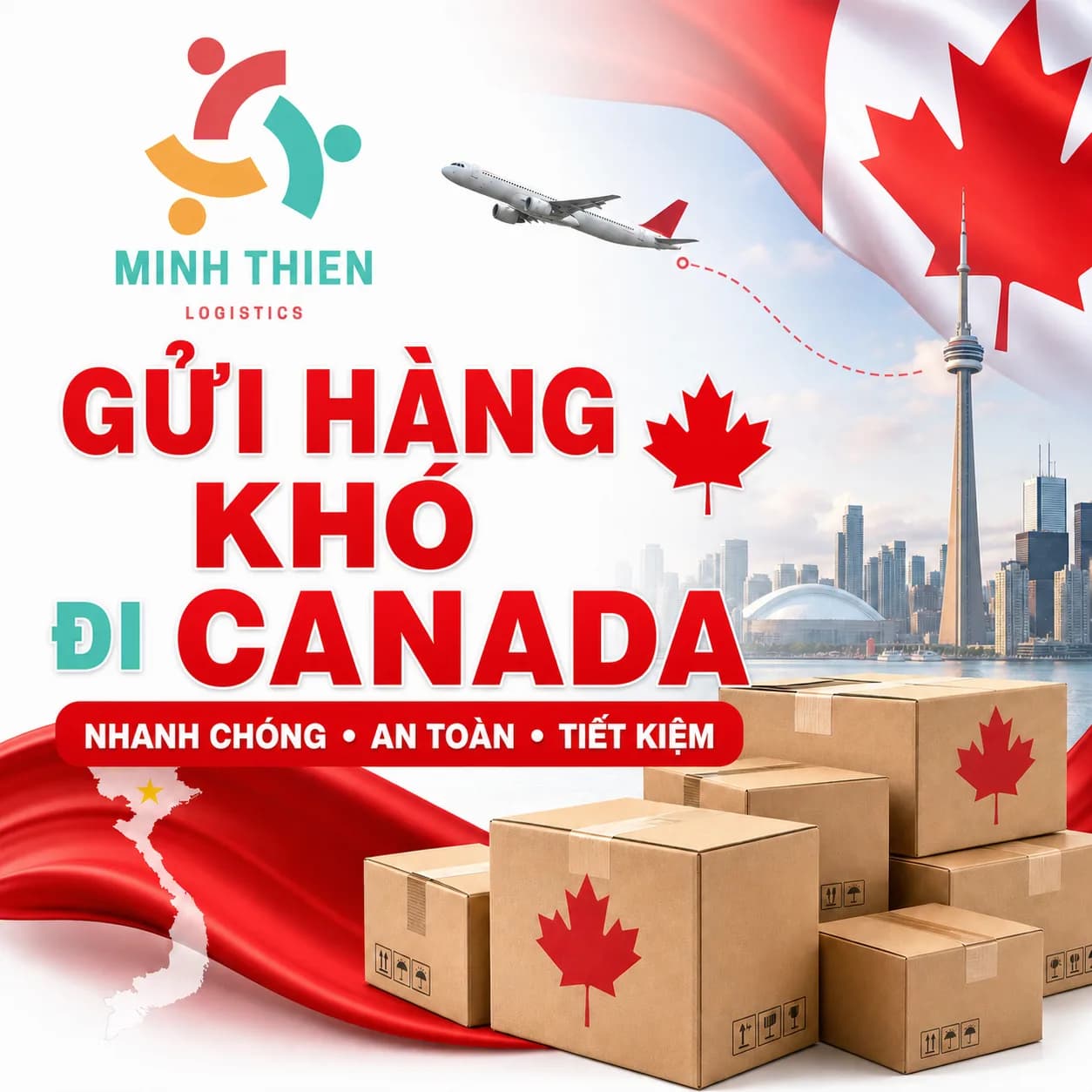 Gửi Hàng Đi Toronto: Thủ Tục Hải Quan CBSA & Bảng Giá Mới Nhất