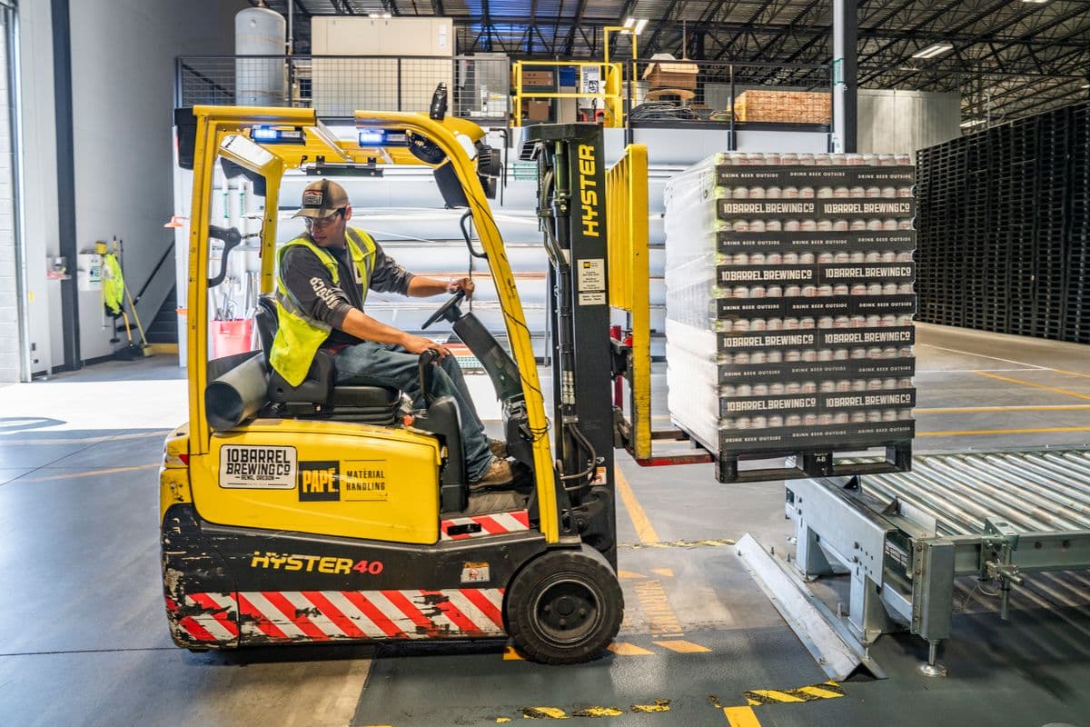Kho vận hành chuyên nghiệp của Minh Thiện Logistics