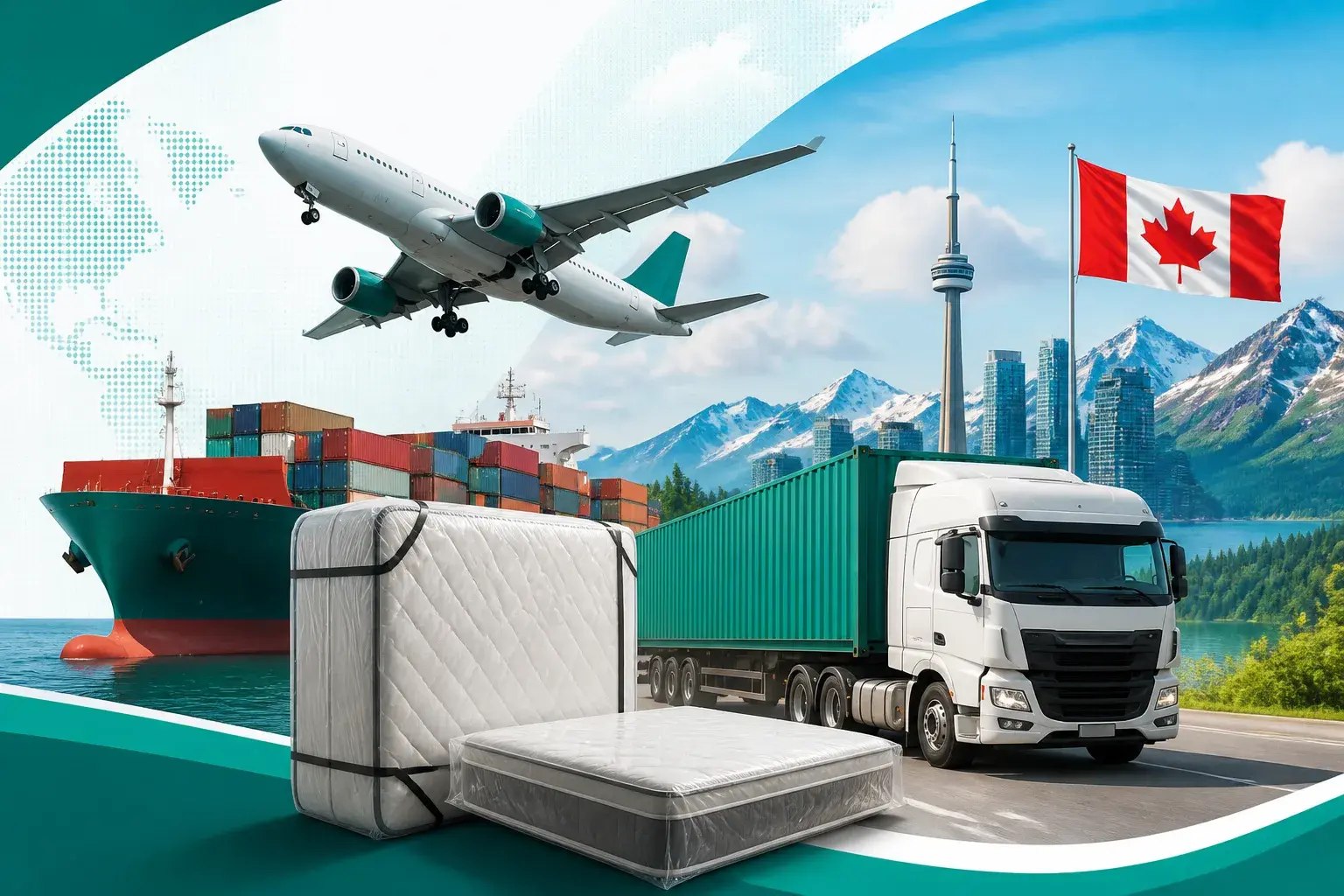 Kinh nghiệm gửi nệm đi Canada: Báo giá, thủ tục, đóng gói & giao tận nhà 63 tỉnh