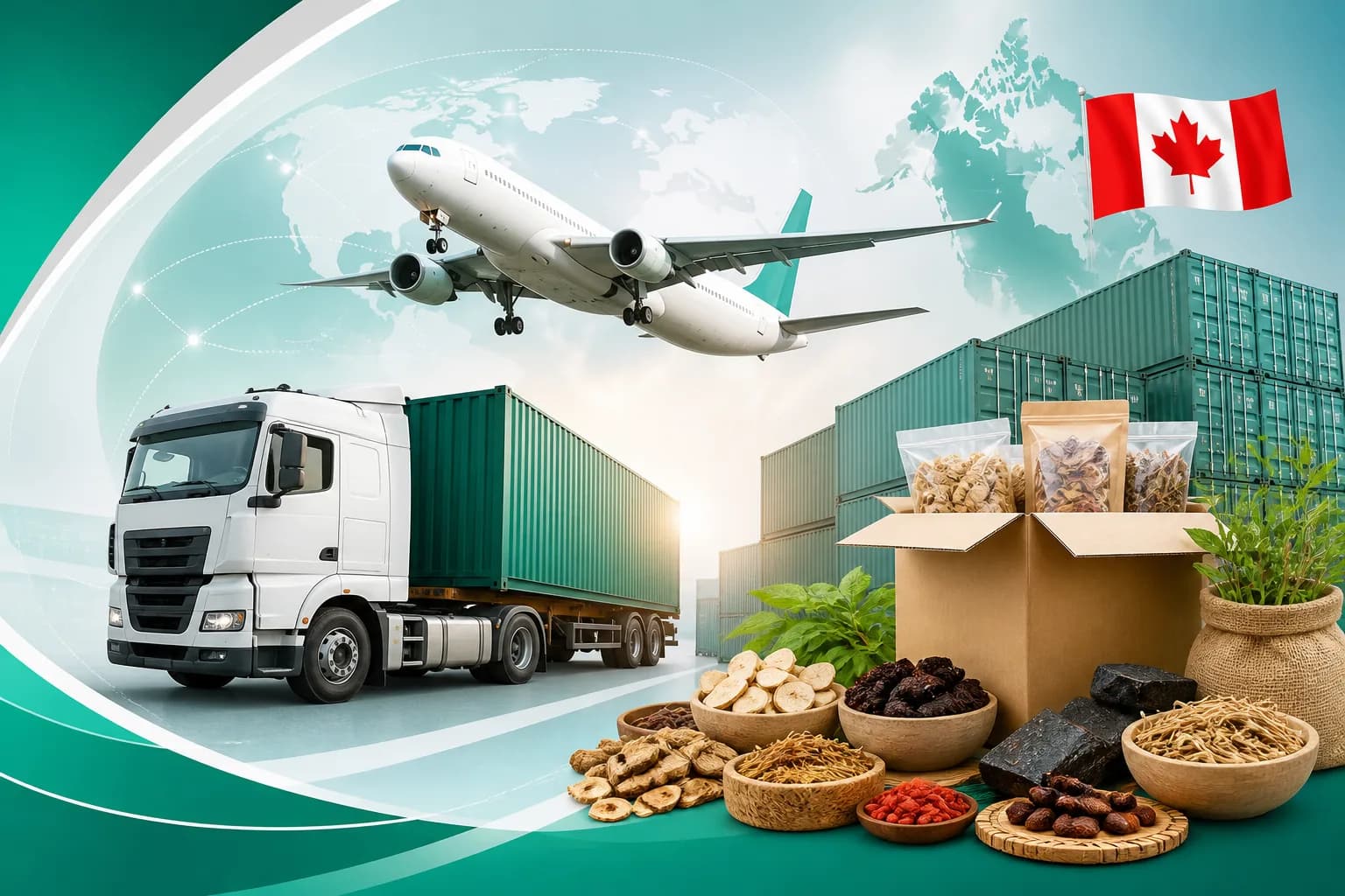 Gửi thuốc nam thuốc bắc đi Canada: Chính sách, quy trình & giá cước mới nhất