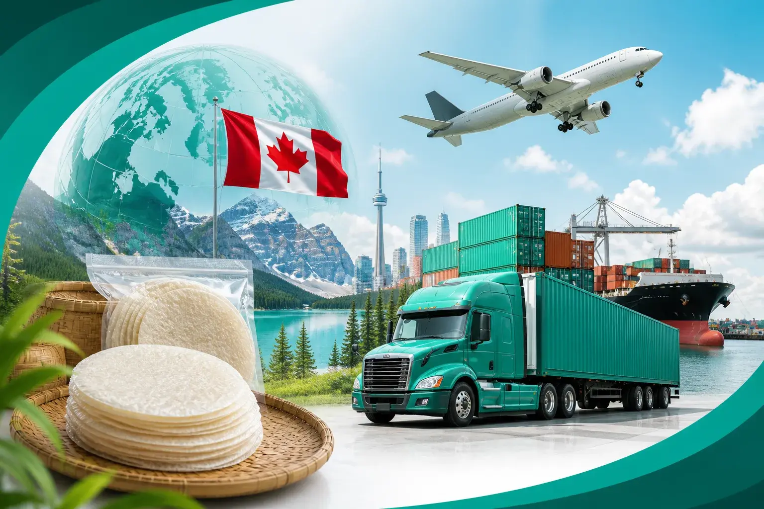 Gửi bánh tráng đi Canada an toàn và đúng luật: Hướng dẫn thực tế cho từng bước