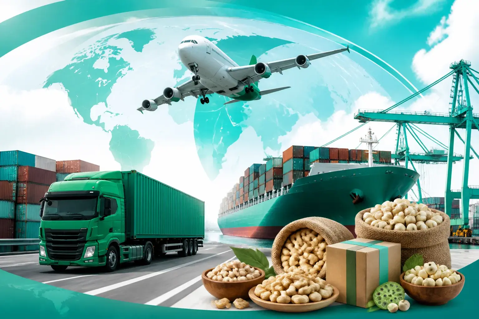 Gửi hạt điều, hạt sen đi Canada: pháp lý, đóng gói, cước phí, thủ tục từ A-Z