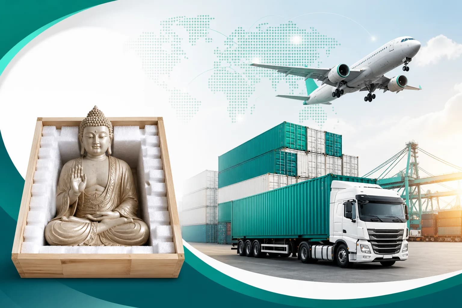 Gửi tượng Phật đi Đức: Hướng dẫn đóng gói, khai báo hải quan & giao tận tay 2026