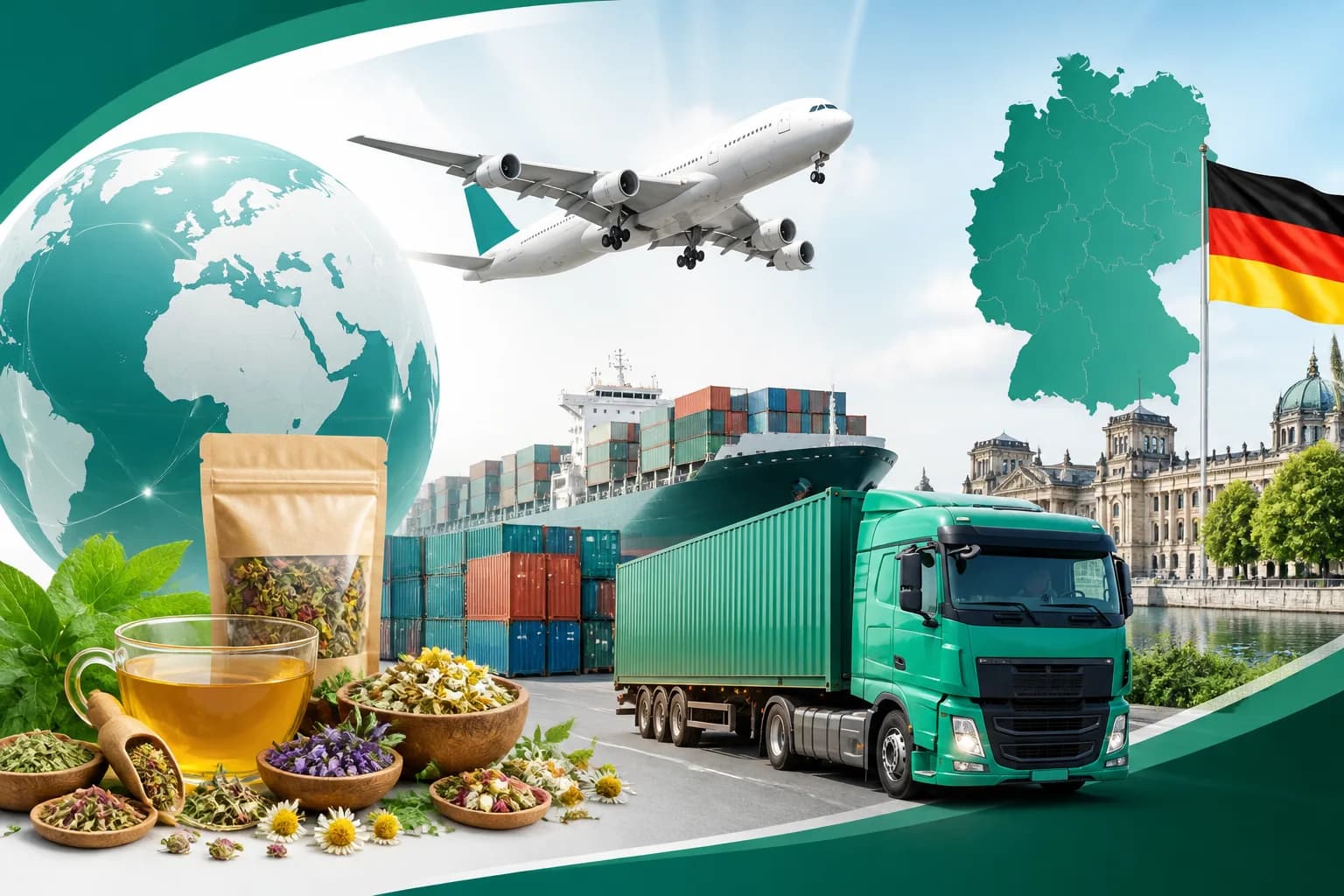 Kinh nghiệm gửi trà thảo mộc đi Đức an toàn, đúng luật năm 2026
