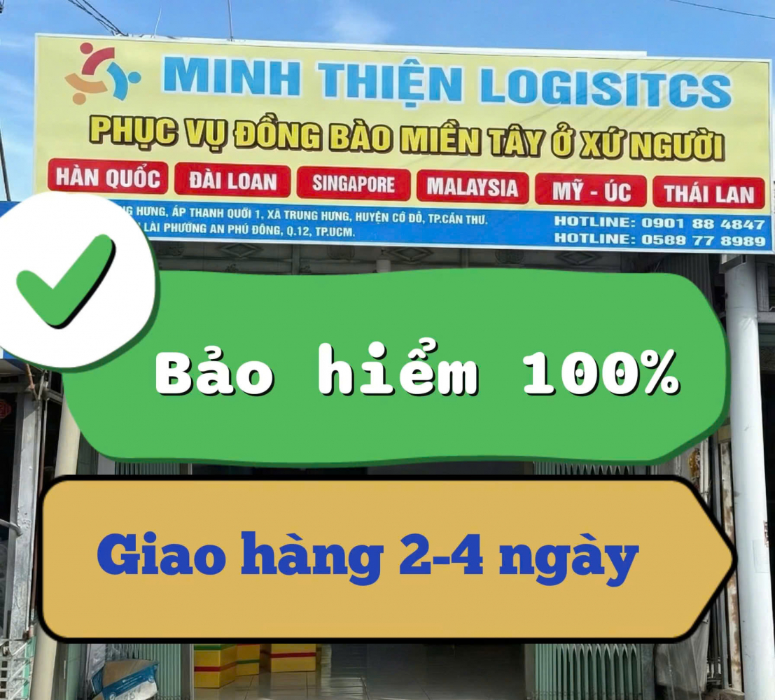 Dịch Vụ Gửi Hàng Đi Hàn Quốc Nhanh 2–4 Ngày – Bảo Hiểm 100% | Uy Tín – Giá Tốt – Hỗ Trợ Tận Nơi