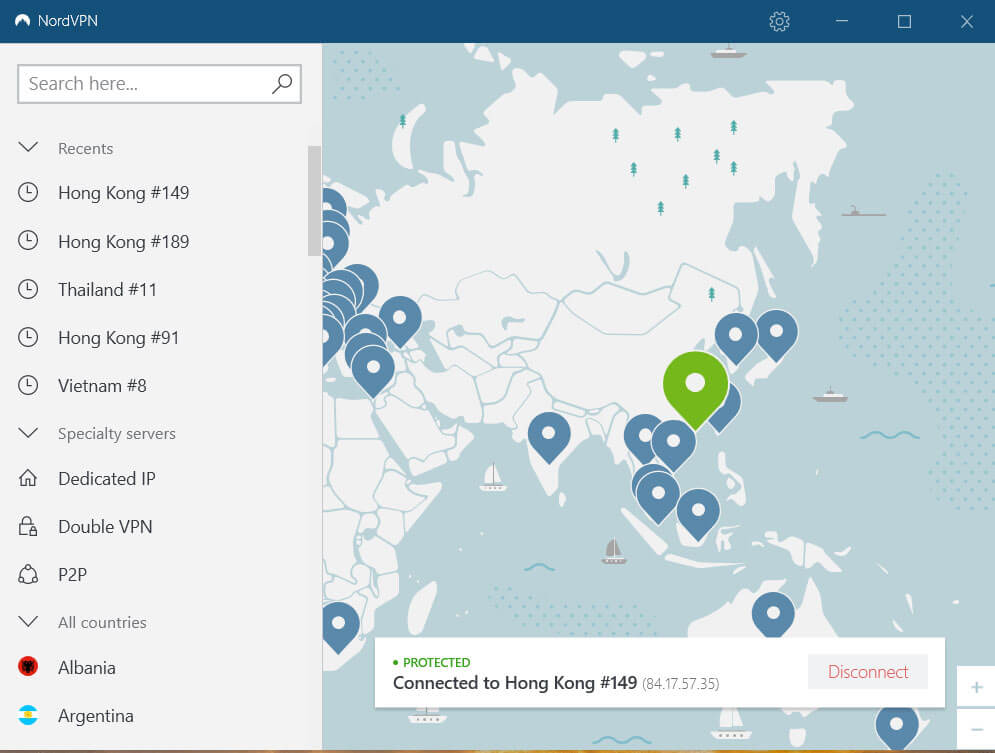 sử dung nordvpn vượt các website chặn ip từ Việt Nam