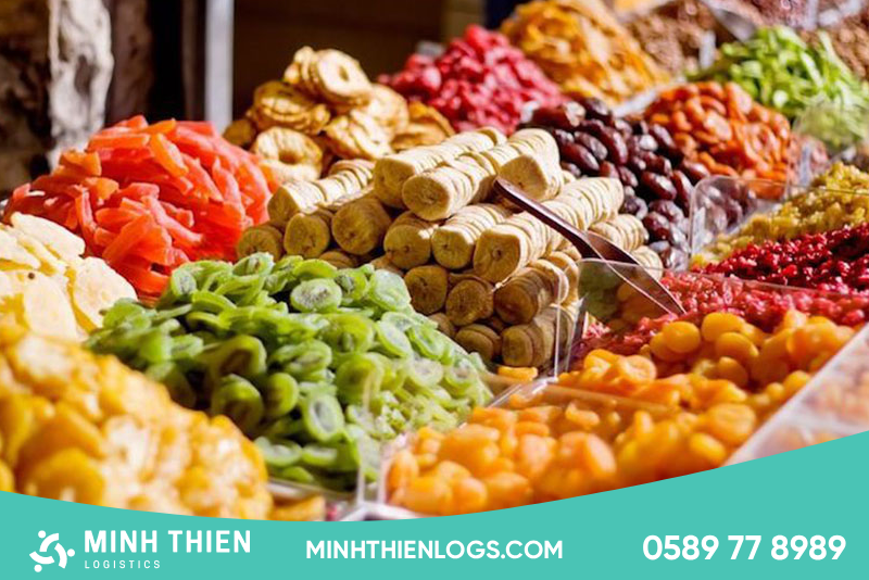 gửi mứt tết, bánh kẹo đi mỹ