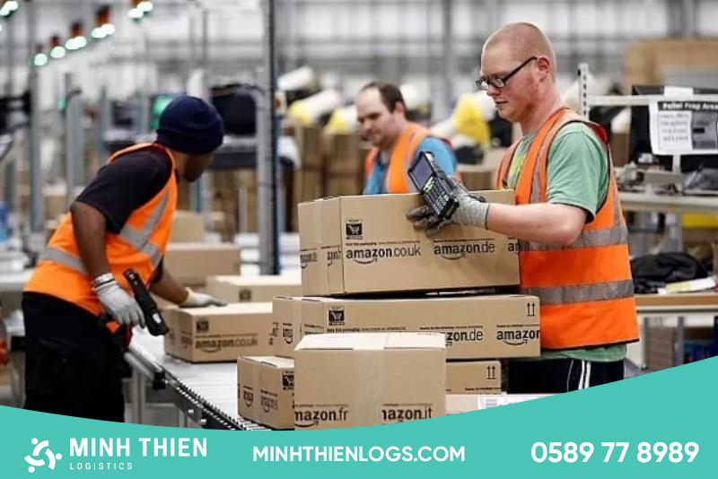 Các loại hình phân phối hàng hóa trên amazon