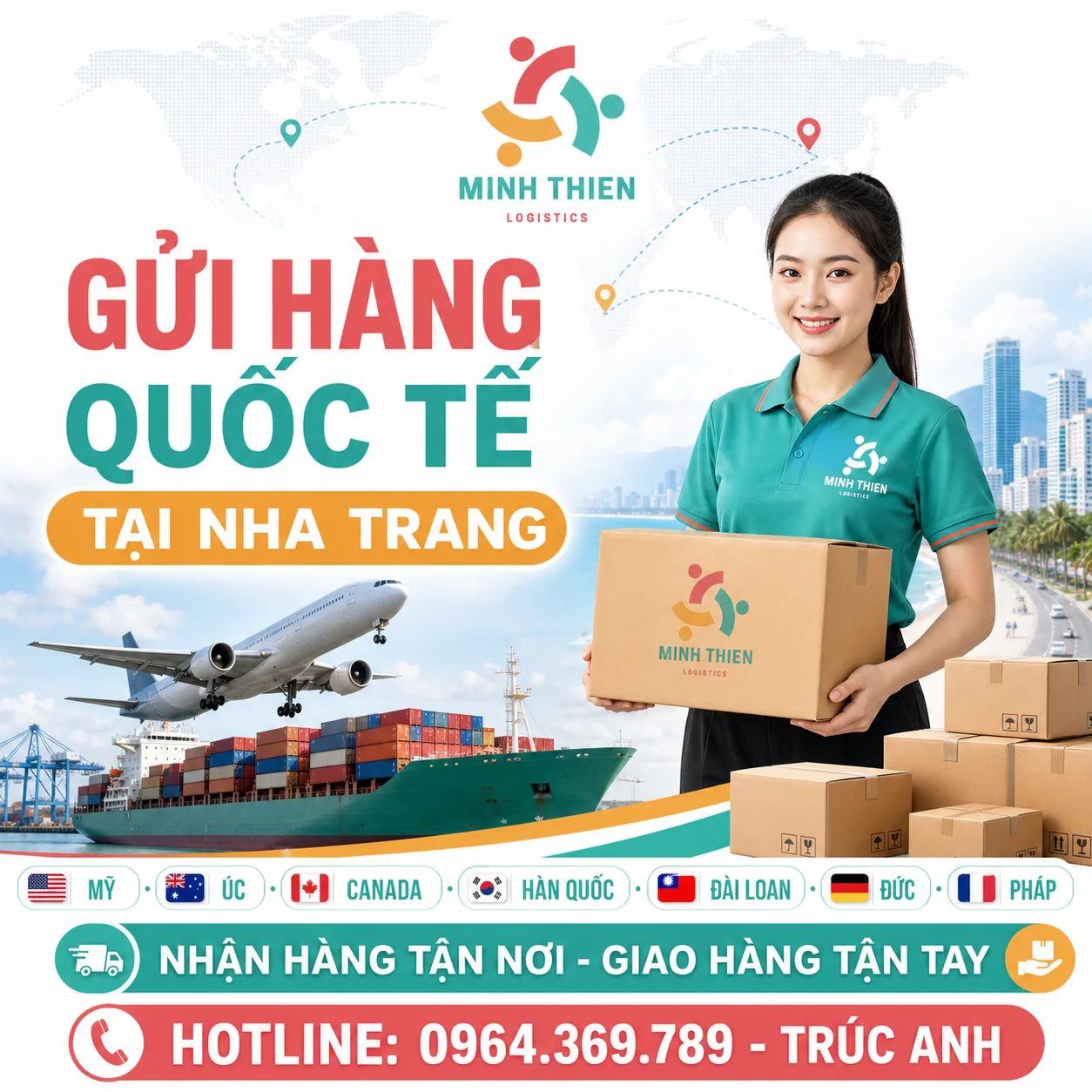 Gửi hàng đi Canada: Thủ tục hải quan CBSA và Bảng giá mới nhất